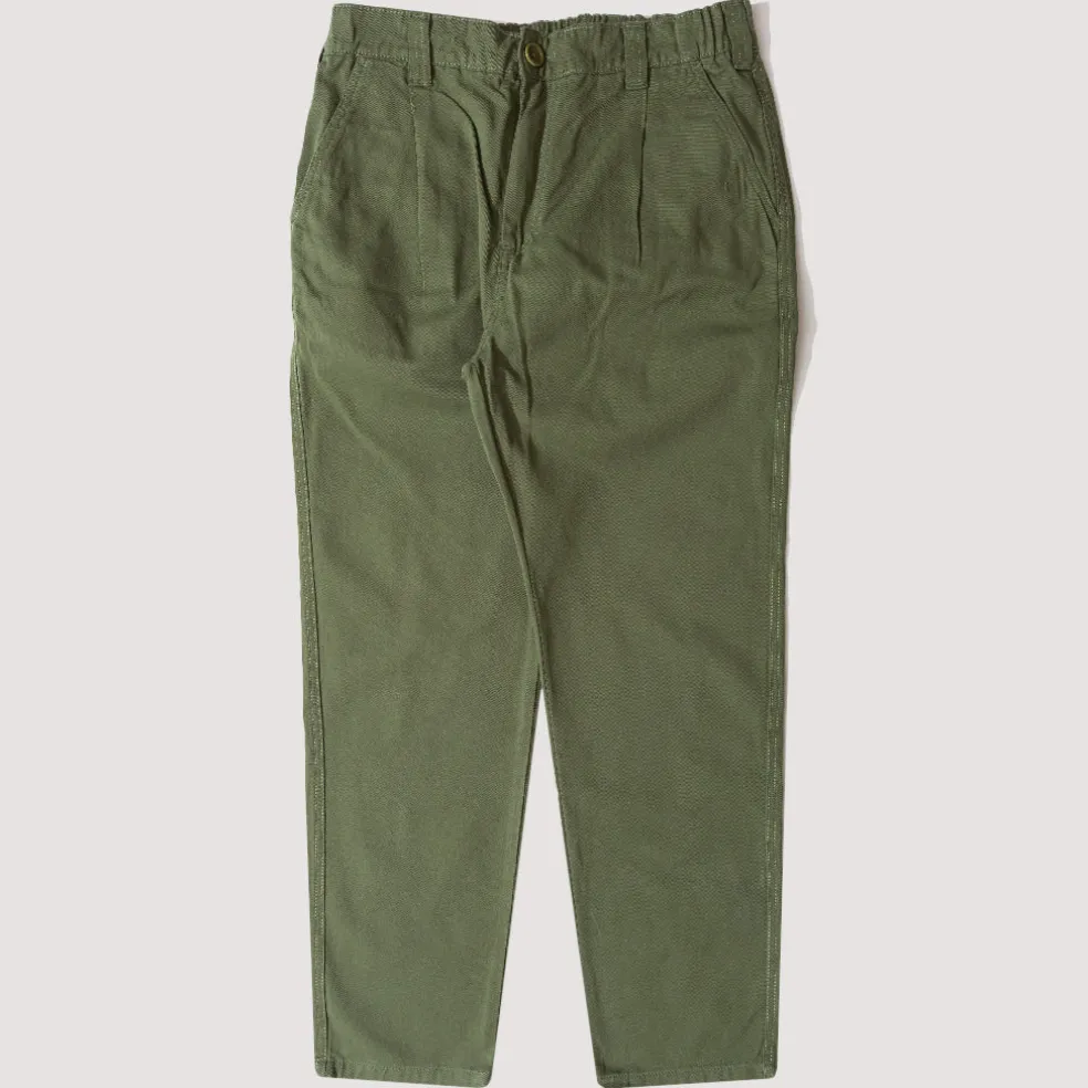 Drill Waiter Pant - Olive