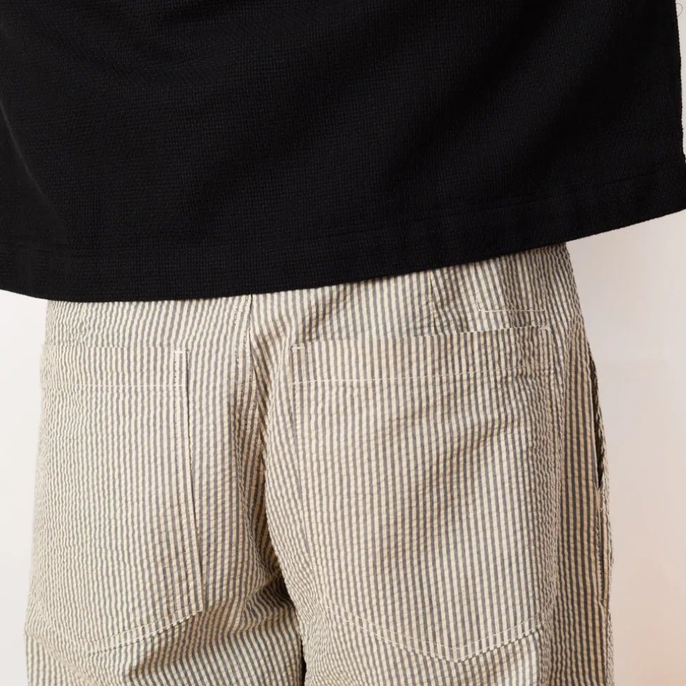 Duke Pant - Grey Stripe