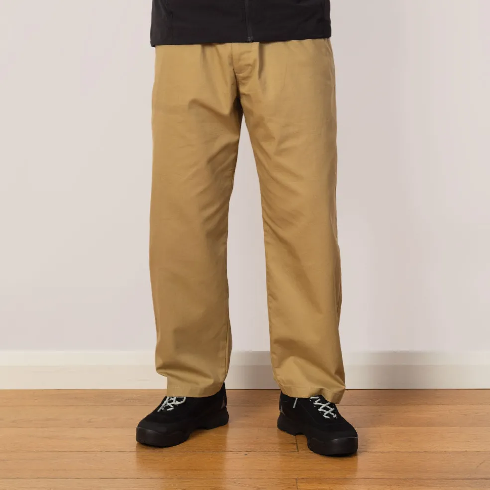 Easy Straight Pants - Beige