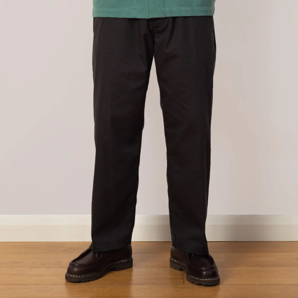 Easy Straight Pants - Charcoal