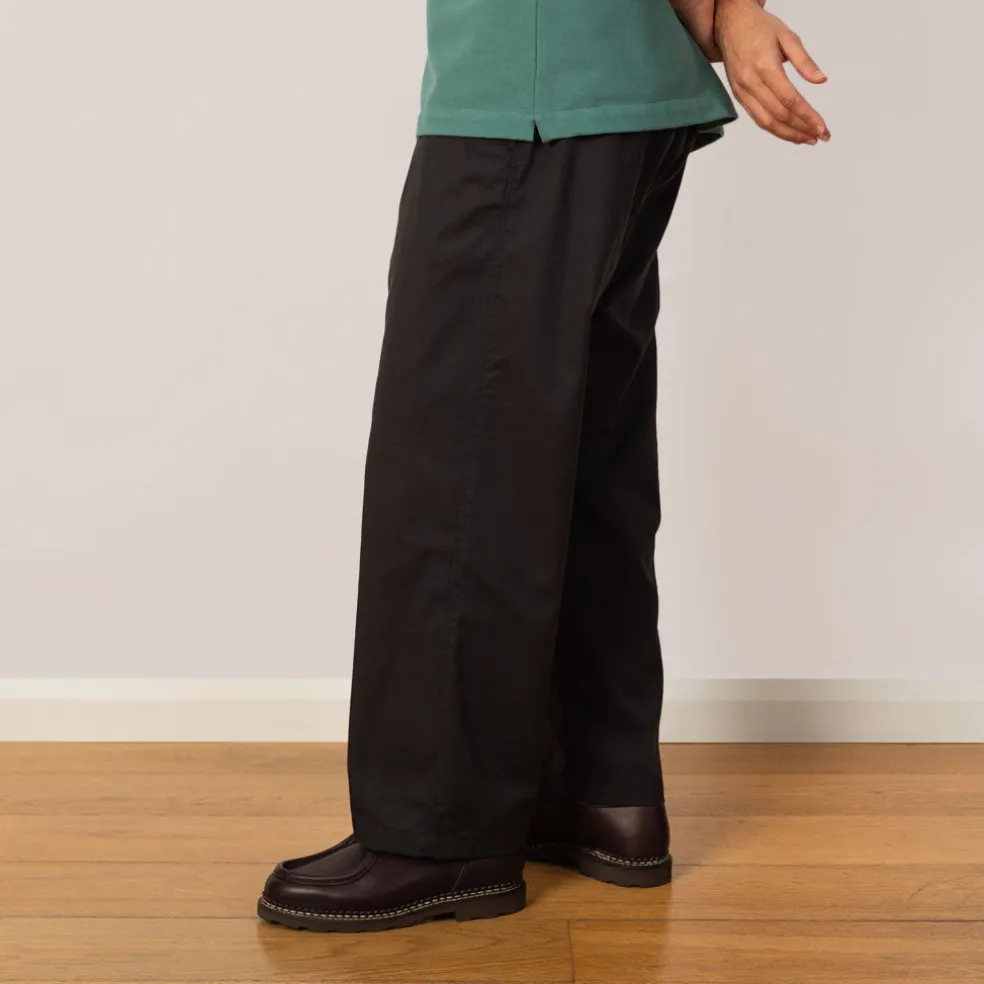 Easy Straight Pants - Charcoal