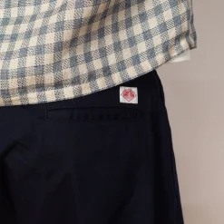 Easy Straight Pants - Navy