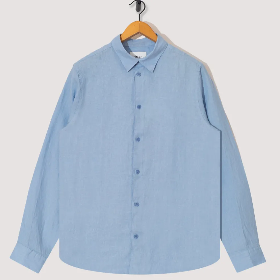 Enzo Shirt 5708 - Cerulean Blue
