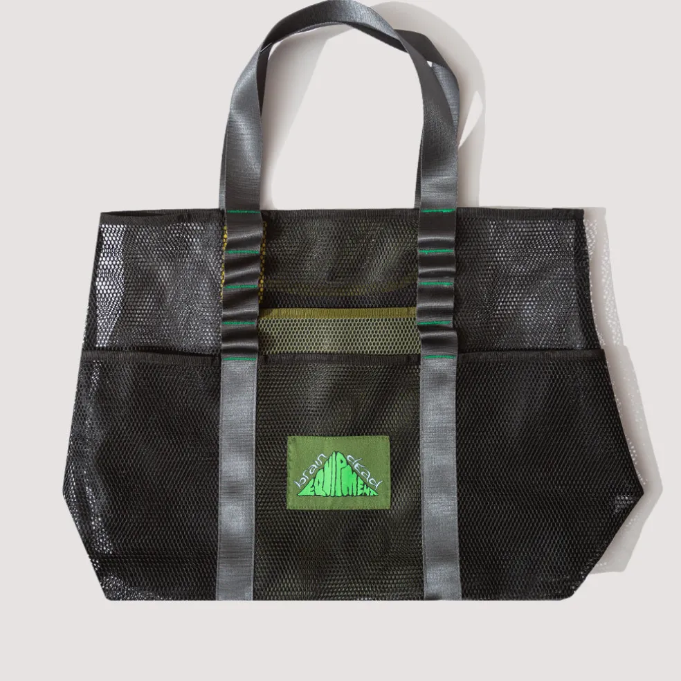 Equipment Mesh Tote Bag - Black Multi