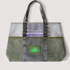 Equipment Mesh Tote Bag - White Multi