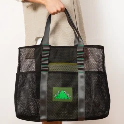 Equipment Mesh Tote Bag - Black Multi