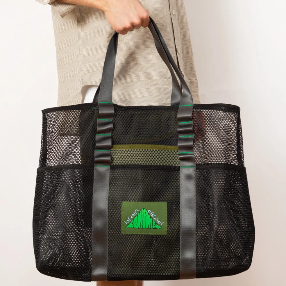 Equipment Mesh Tote Bag - Black Multi