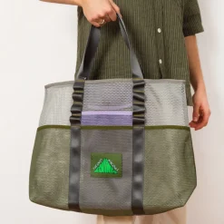 Equipment Mesh Tote Bag - White Multi