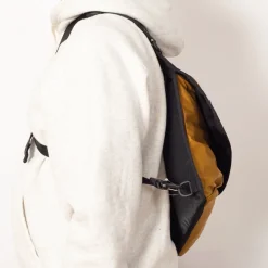 Face Shoulder Bag - Camel