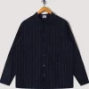 Flipped Collar Shirt - Hadal Blue