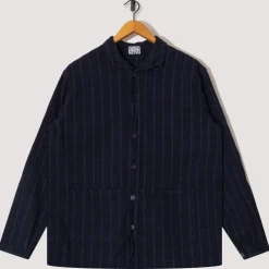 Flipped Collar Shirt - Hadal Blue