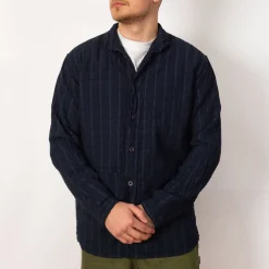 Flipped Collar Shirt - Hadal Blue