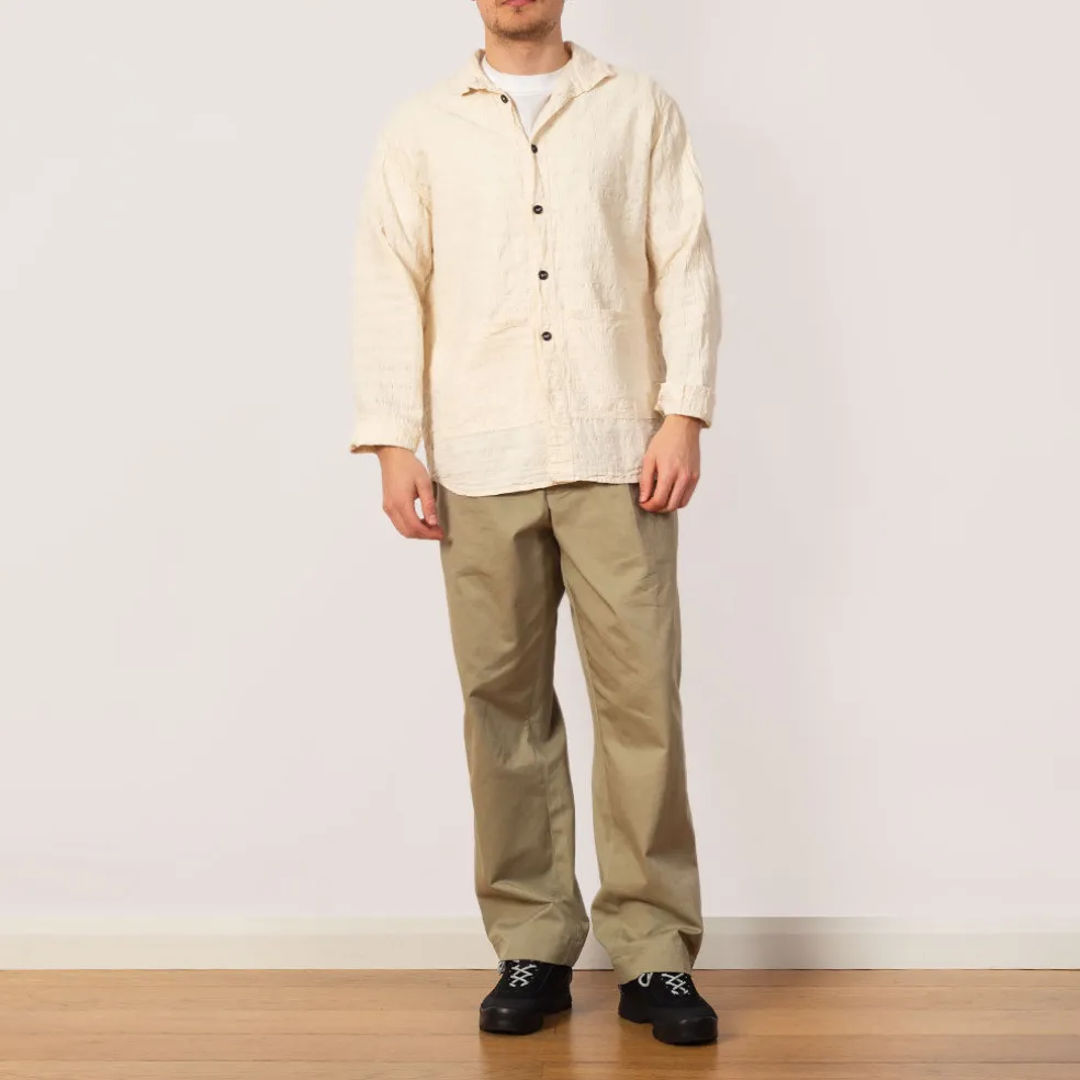 Flipped Collar Shirt - Rinsed