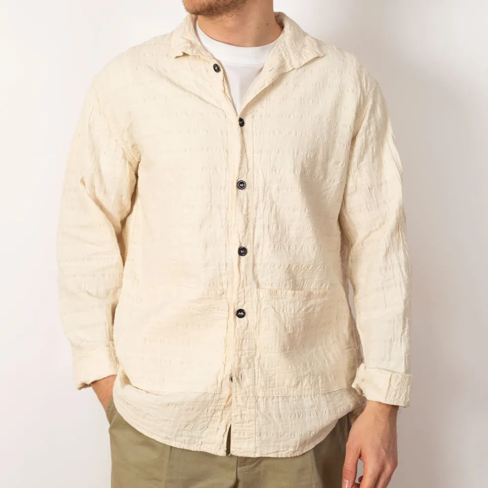 Flipped Collar Shirt - Rinsed