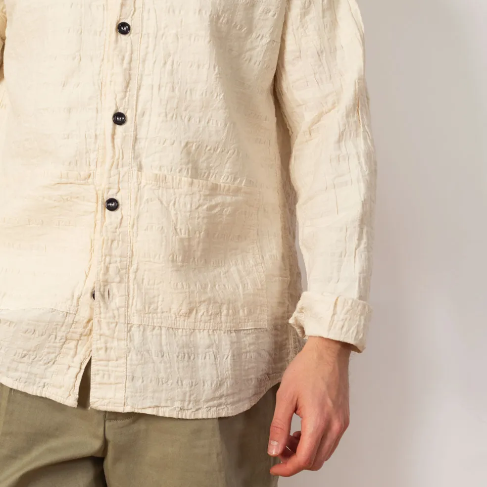 Flipped Collar Shirt - Rinsed