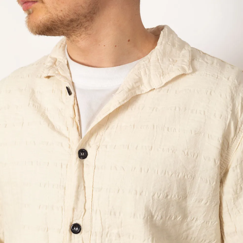 Flipped Collar Shirt - Rinsed