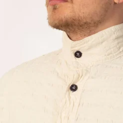 Flipped Collar Shirt - Rinsed
