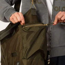 Force 2-Way Tote Bag - Olive