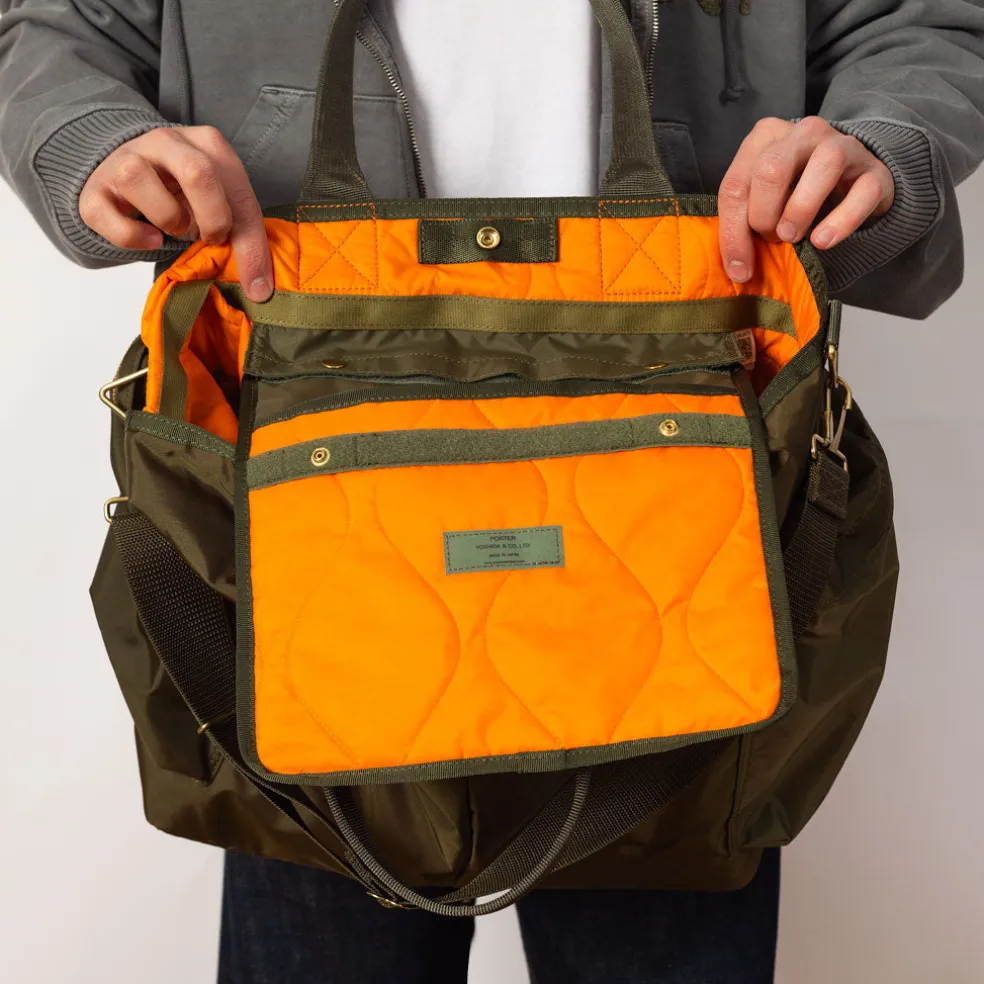 Force 2-Way Tote Bag - Olive