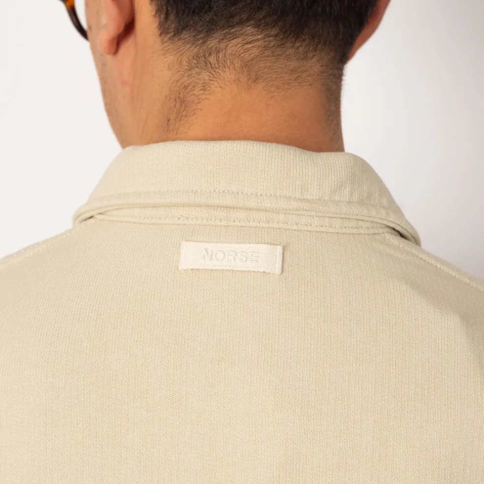 Fraser Loopback Polo - Oatmeal