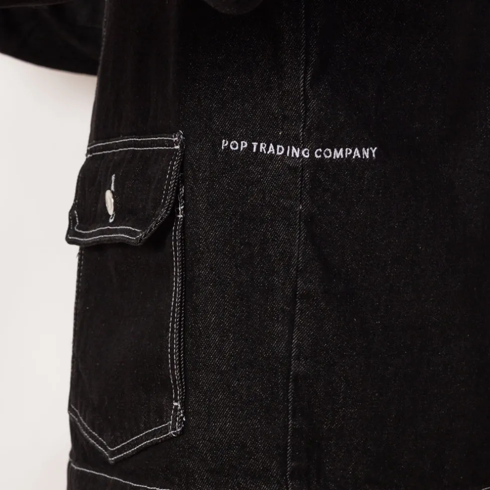 Full Button Jacket - Black