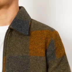 Gael 8267 Jacket - Brown Check