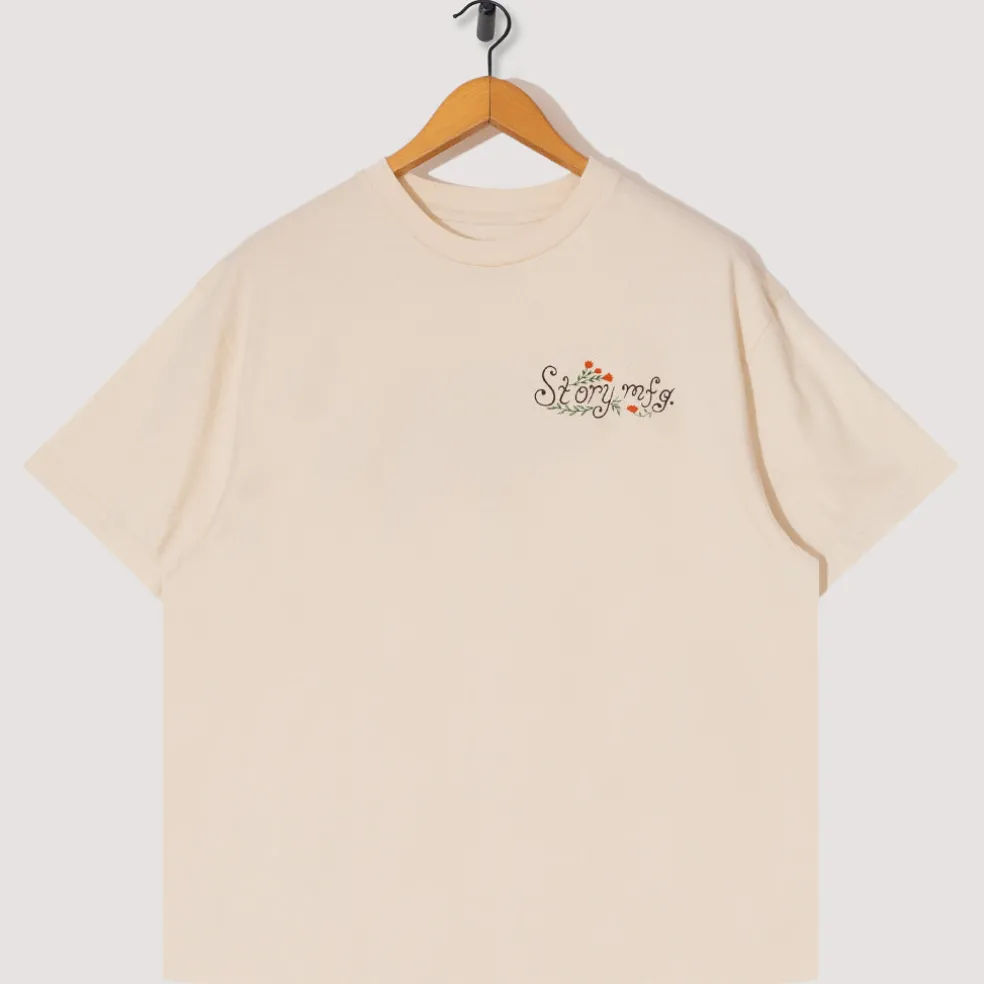 Grateful Tee - Ecru Lesson