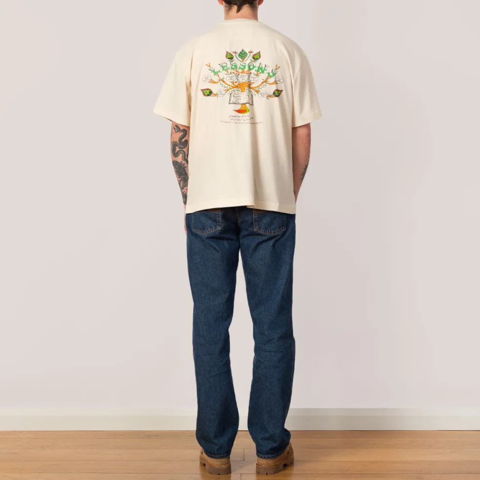 Grateful Tee - Ecru Lesson