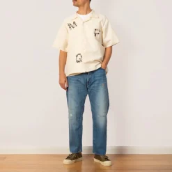 Greetings Shirt - Ecru Clover
