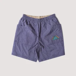 Gridded Ripstop Utility Short - Blueberry