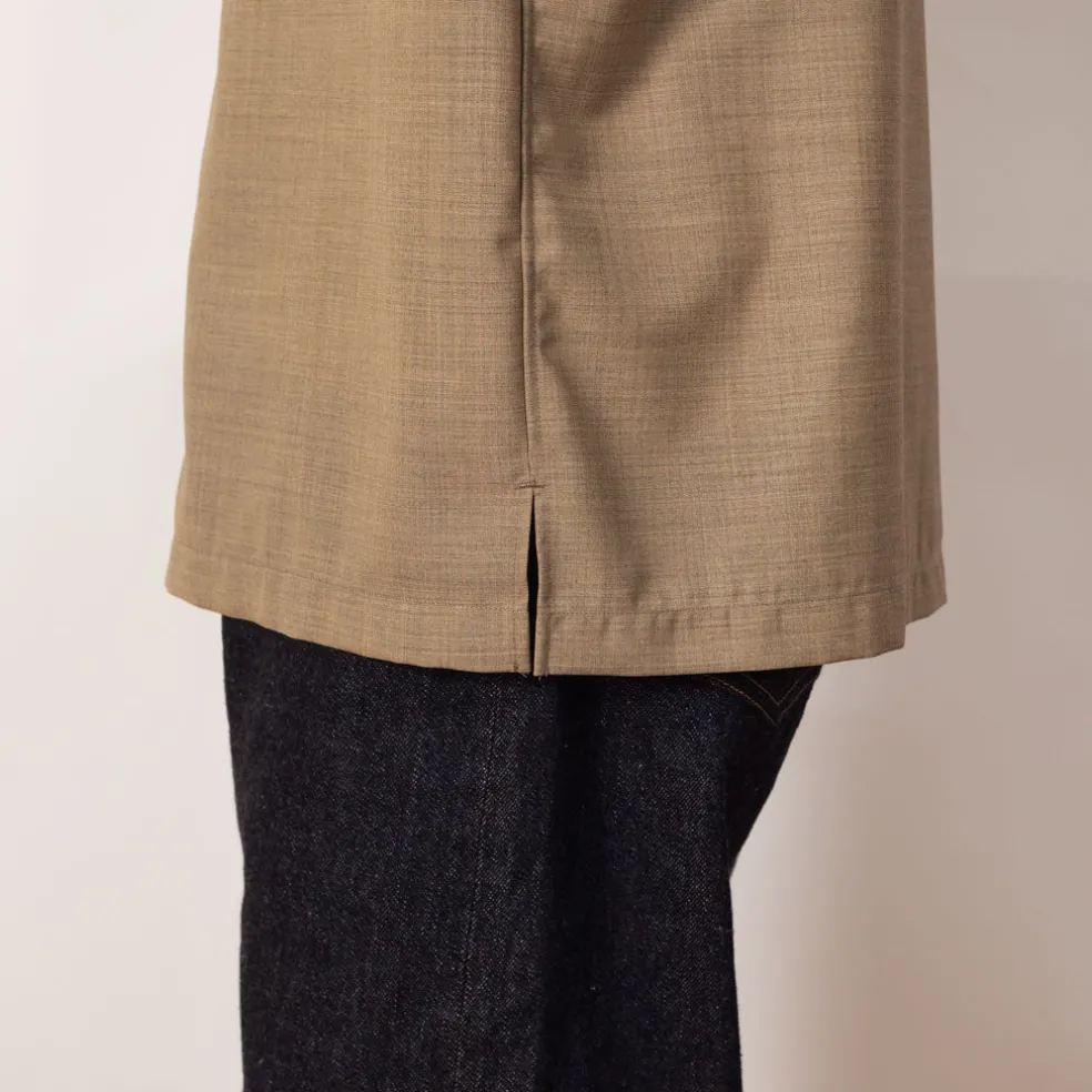 Half Sleeved Shirt - Light Brown