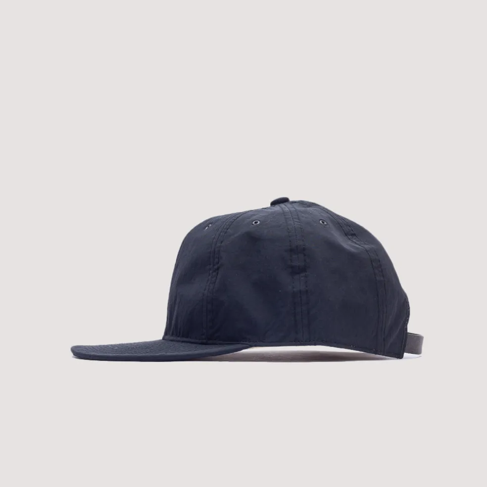 Heavy Nylon Cap - Black