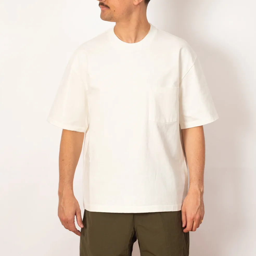 Heavyweight Pocket Tee - White
