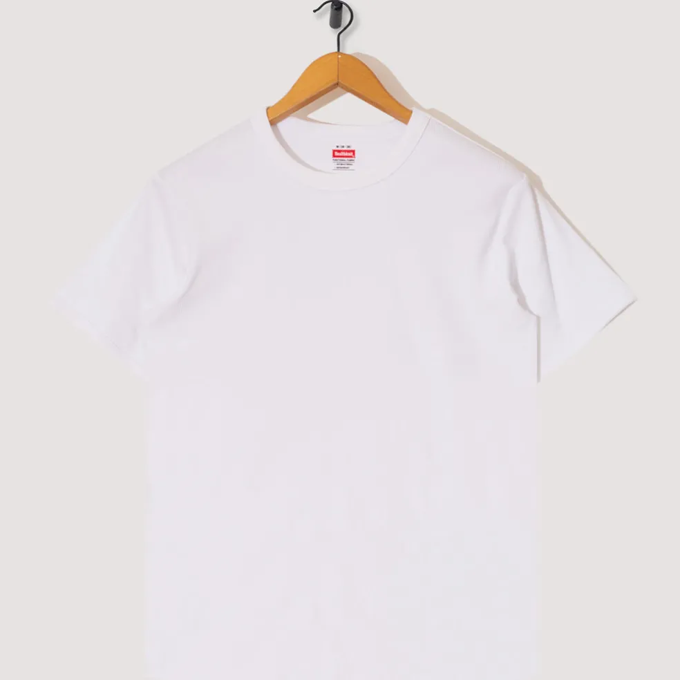Heavyweight Rib Crew S/S - Off White