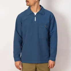 Heritage Linen Smock - Obscure Blue