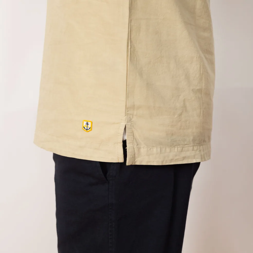 Heritage Linen Smock - Oyster Beige