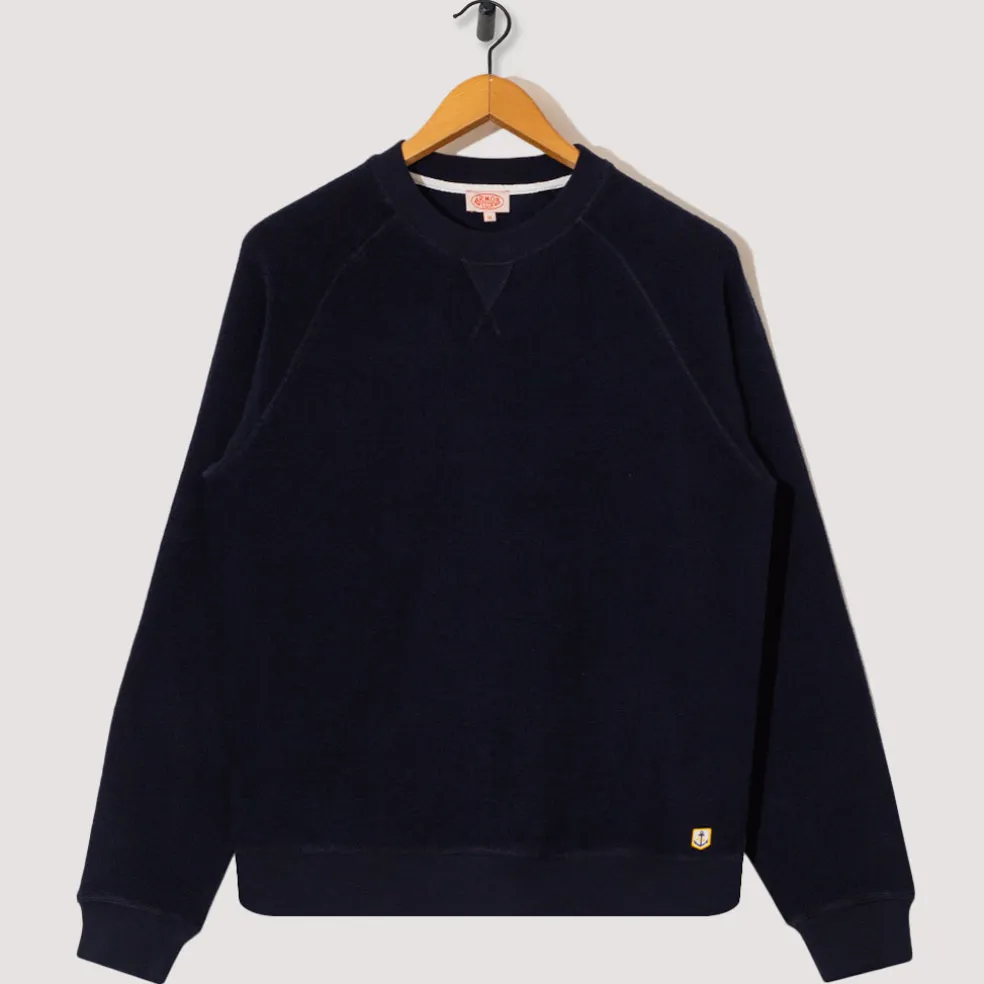 Heritage Raglan Sweat - Marine Deep