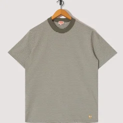 Heritage Striped Tee - Orto/Milk