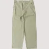 Herringbone Fatigue Pants - Green