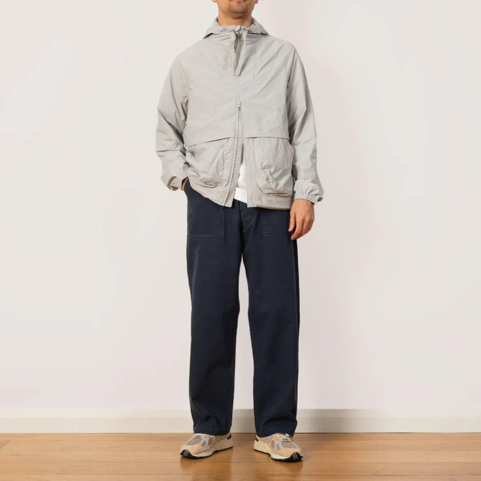 Herringbone Fatigue Pants - Navy