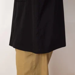 Herringbone Overshirt - Black