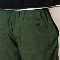 High Density Peg Top Baker Shorts - Olive
