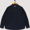High Density Shirt Jacket - Navy
