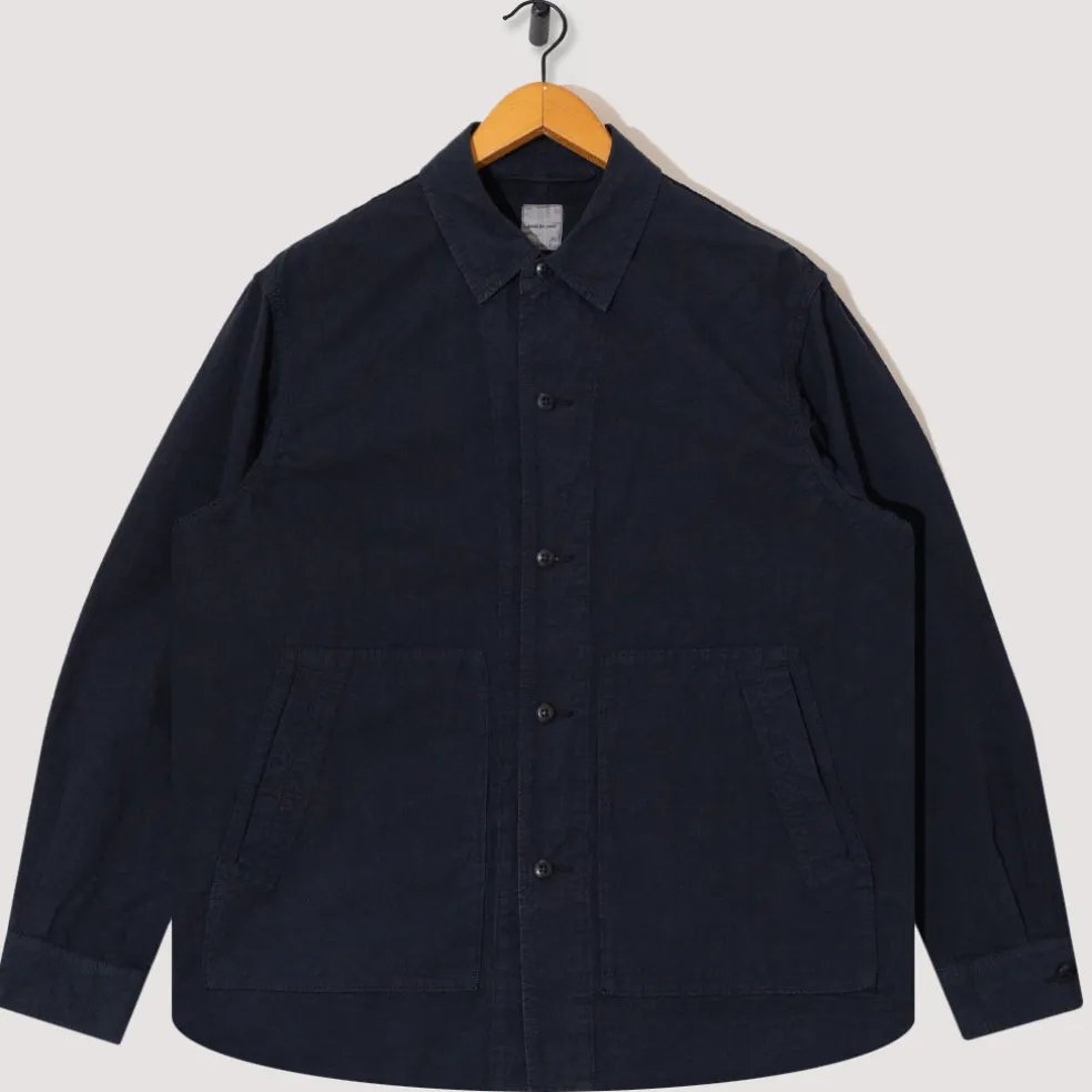 High Density Shirt Jacket - Navy