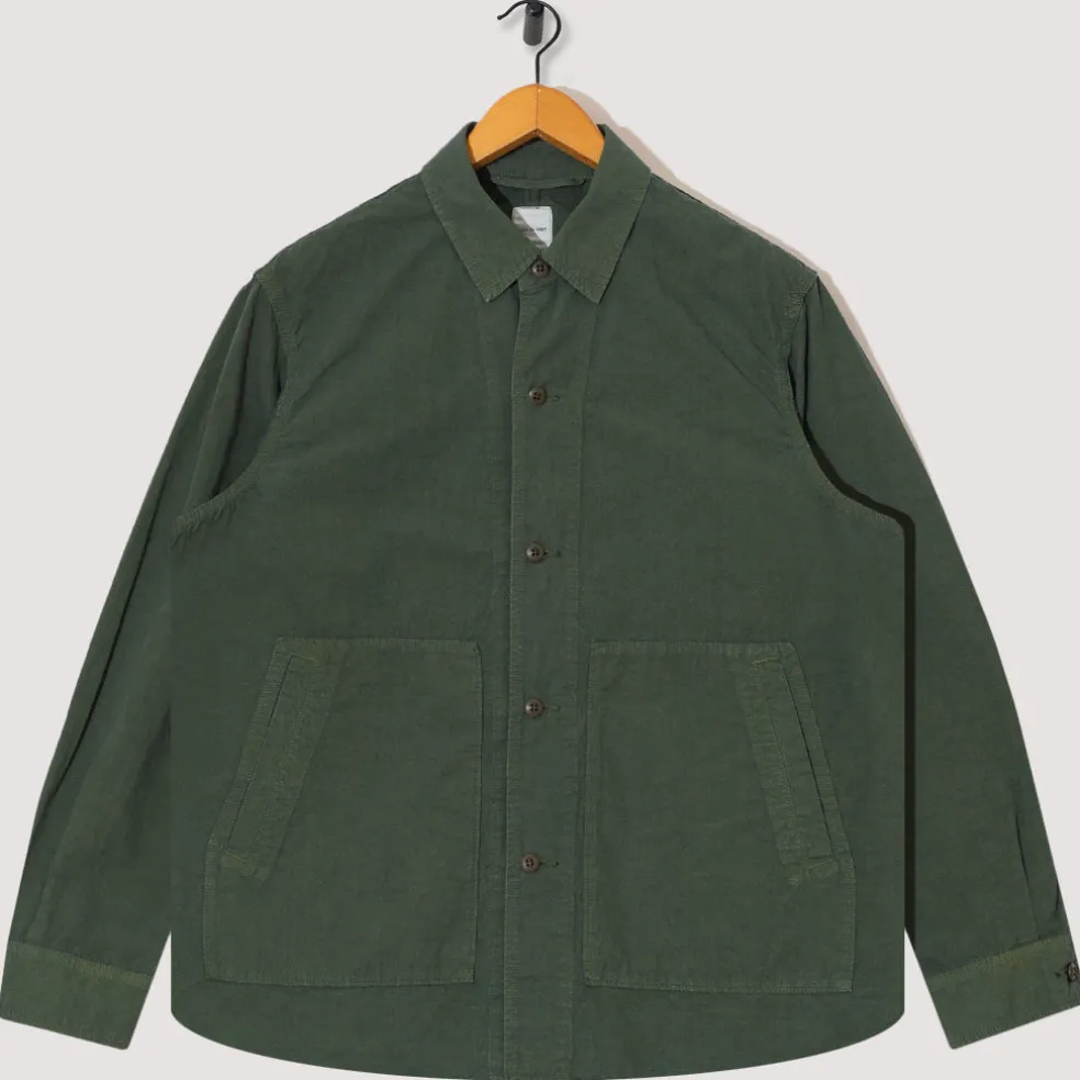 High Density Shirt Jacket - Olive