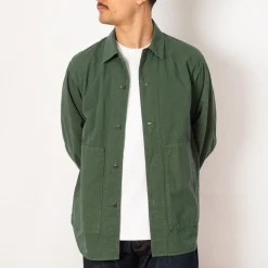 High Density Shirt Jacket - Olive