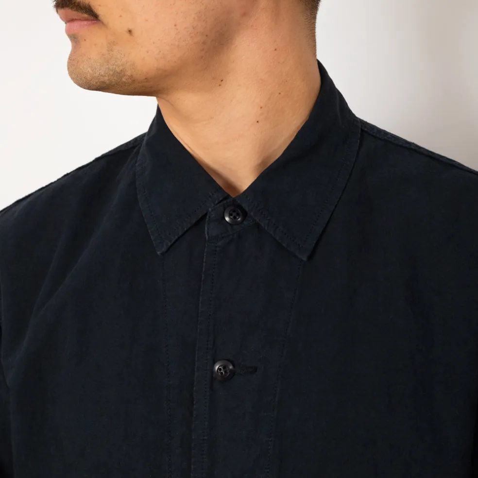High Density Shirt Jacket - Navy