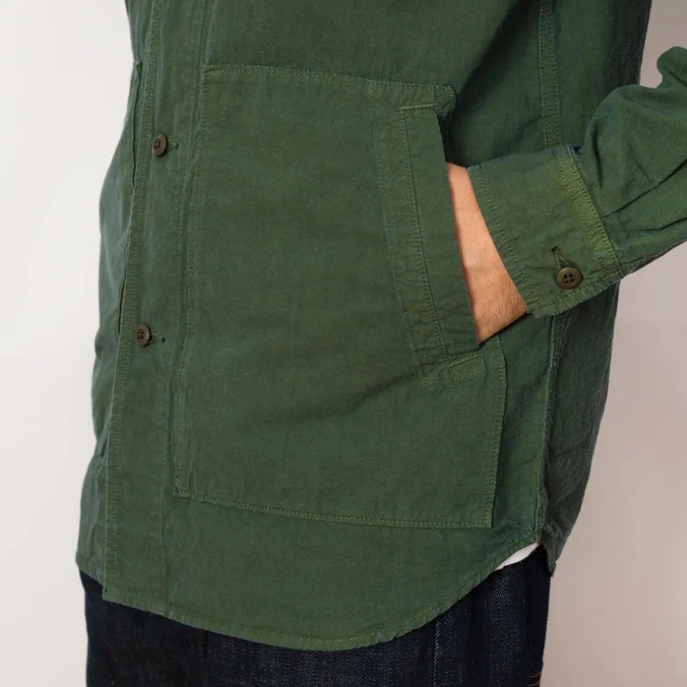 High Density Shirt Jacket - Olive