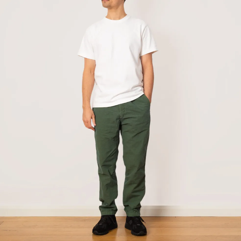 High Density Tapered Pants - Olive