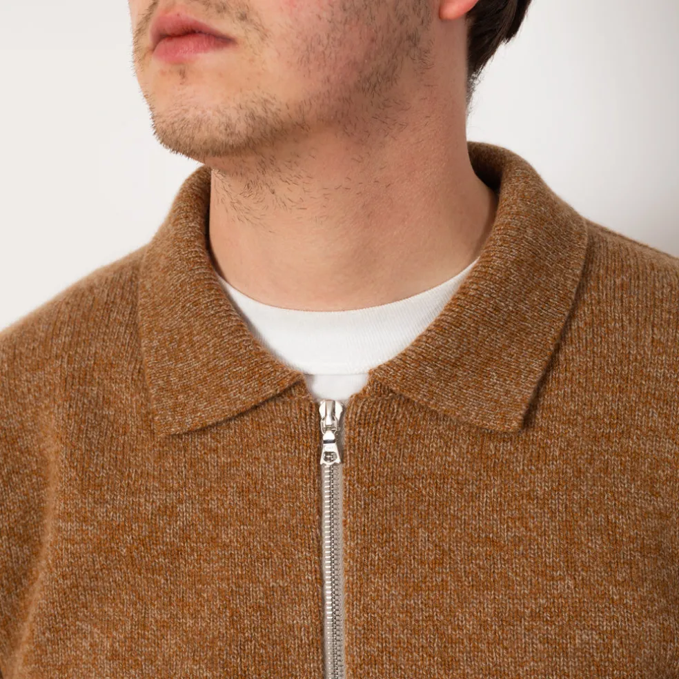 High Pressure Zip Knit - Nut Mix